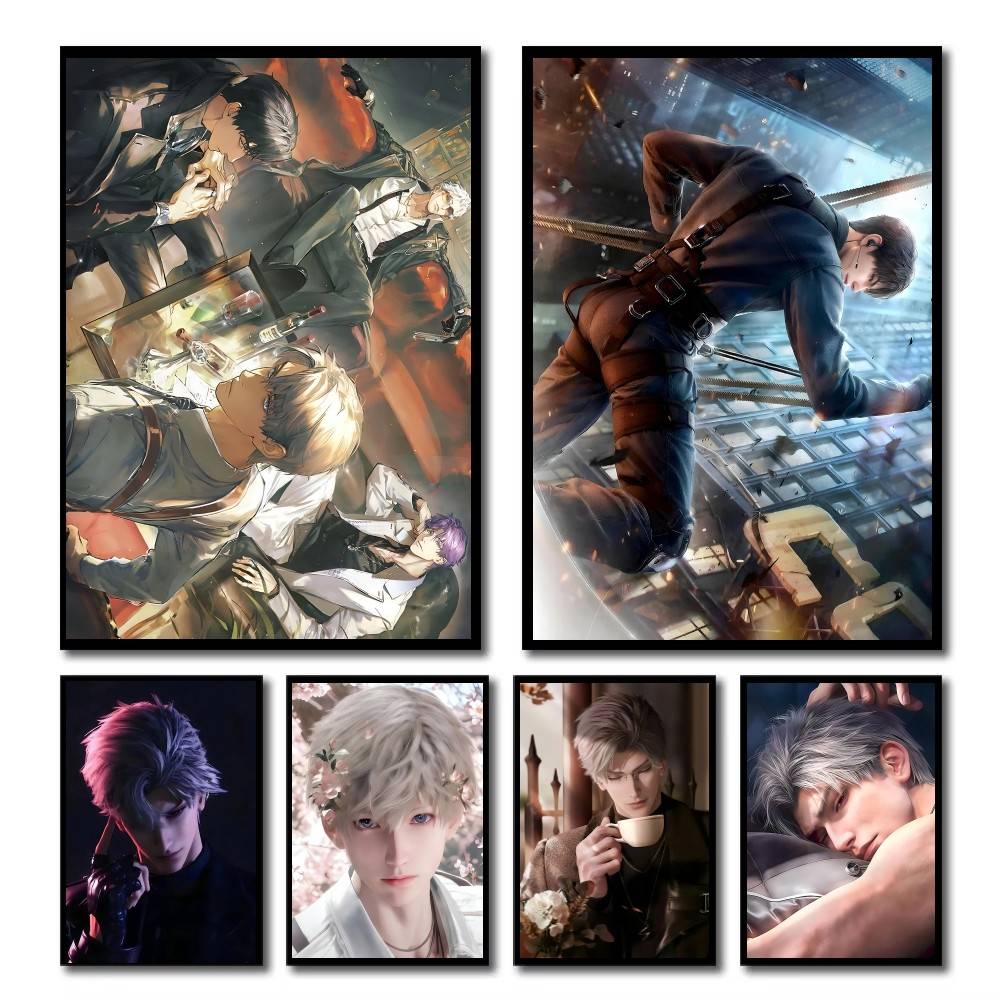 Xavier Home Decor - Poster Anime Karakter Game Love and