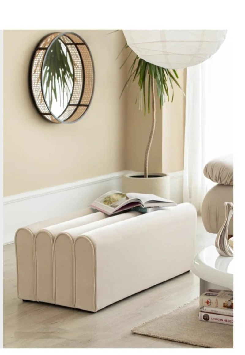 Home Decor Design Ideas - Sofa Ottoman Desain Nordik 2025, Bangku