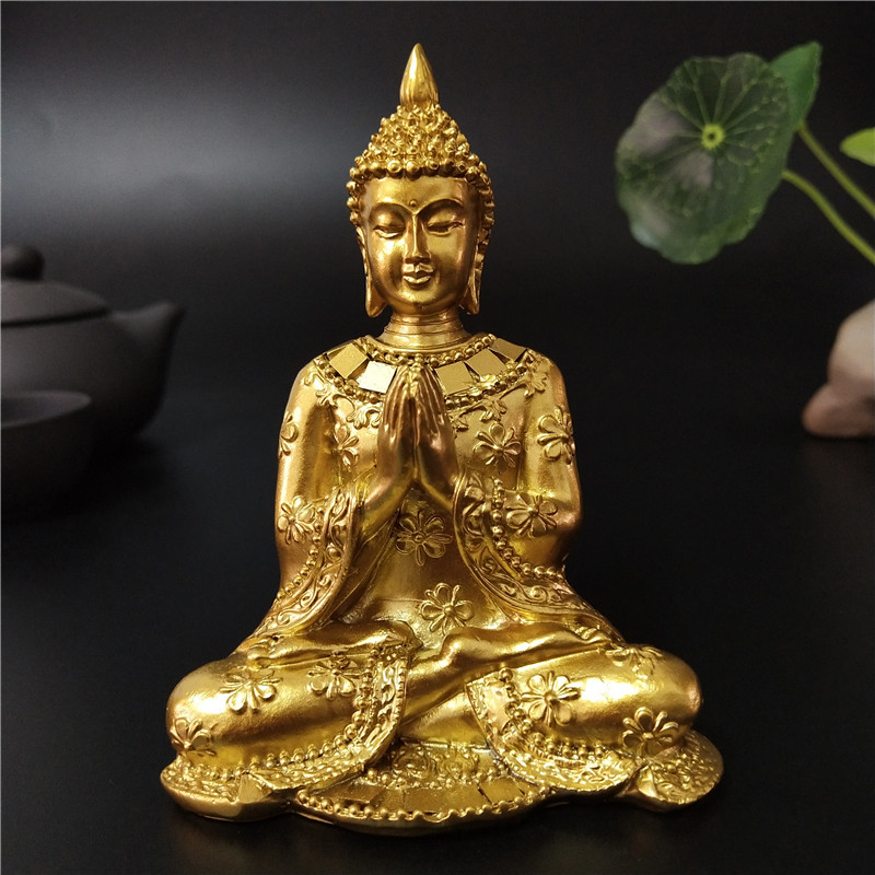 Home Decor On Sale - Patung Buddha Thailand Emas, Dekorasi Taman