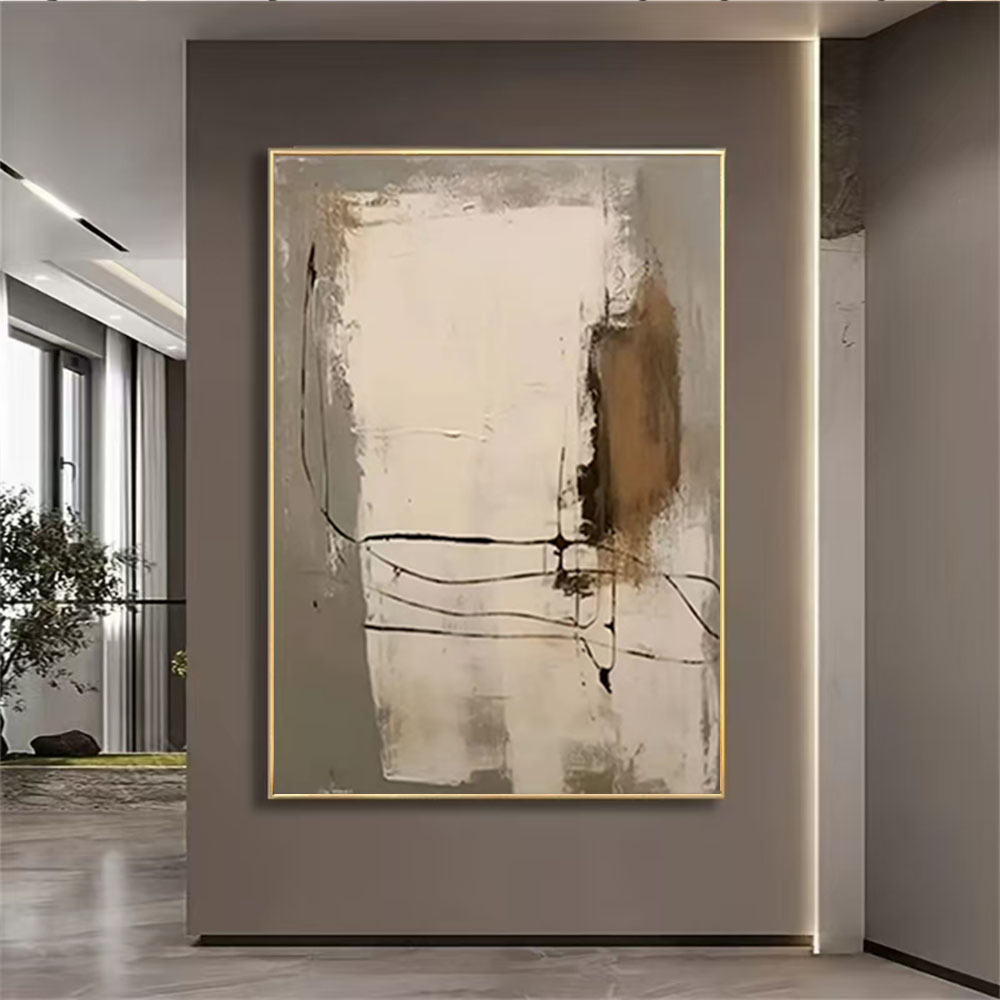 Home Decor Color Palettes - 100% Lukisan Minyak Yang Dilukis dengan