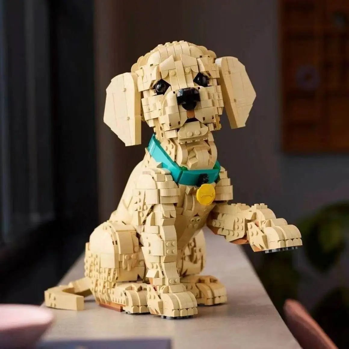 Home Decor Disney - 2102pcs Model Bongkar Pasang Anjing Golden