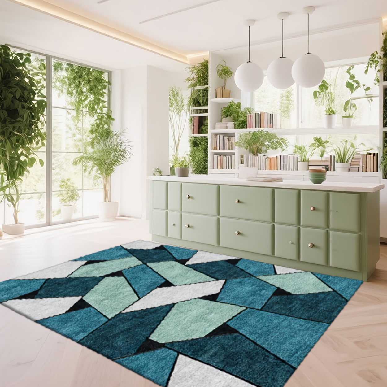 Home Decor Color Palettes - Karpet Inspirasi Pantai Palet Warna Oseanik
