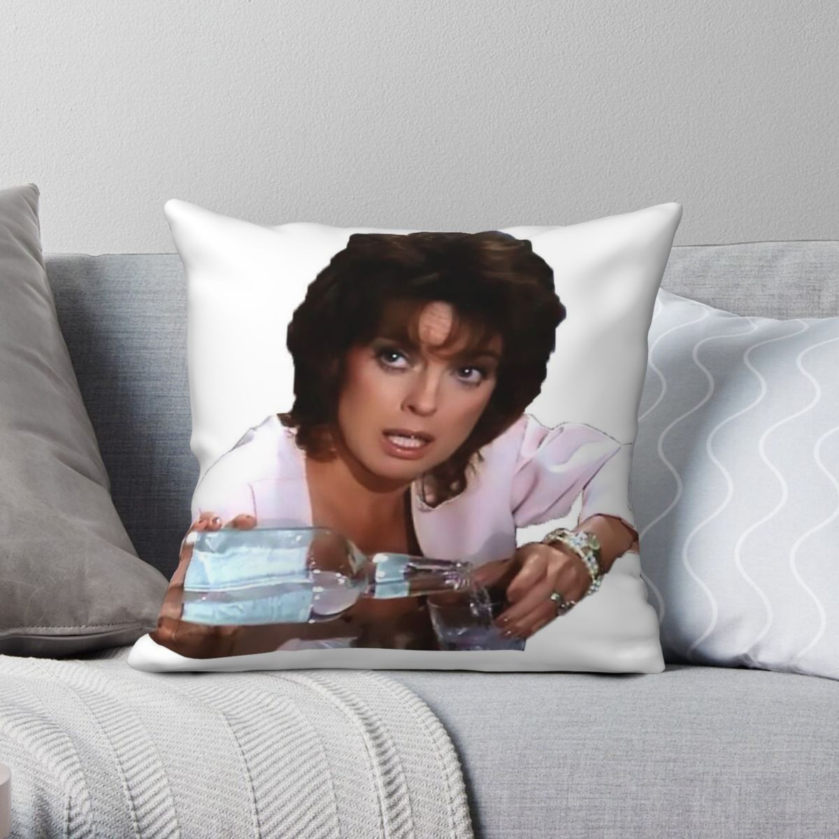 Home Decor Dallas - Dallas Sue Ely Ewing sarung bantal