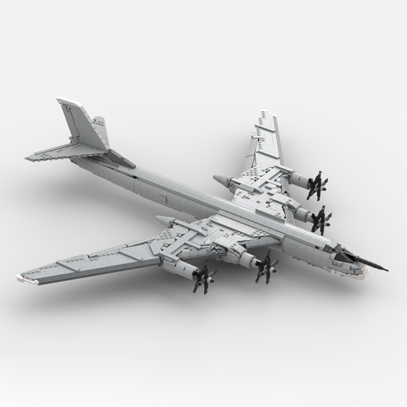 Home Decor Diy Ideas - 2437PCS MOC Model Kreatif Tupolev Tu