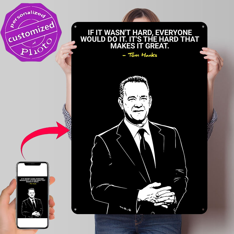Home Decor Quotes On Wall - Kutipan Tom Hanks tentang Kerja Keras