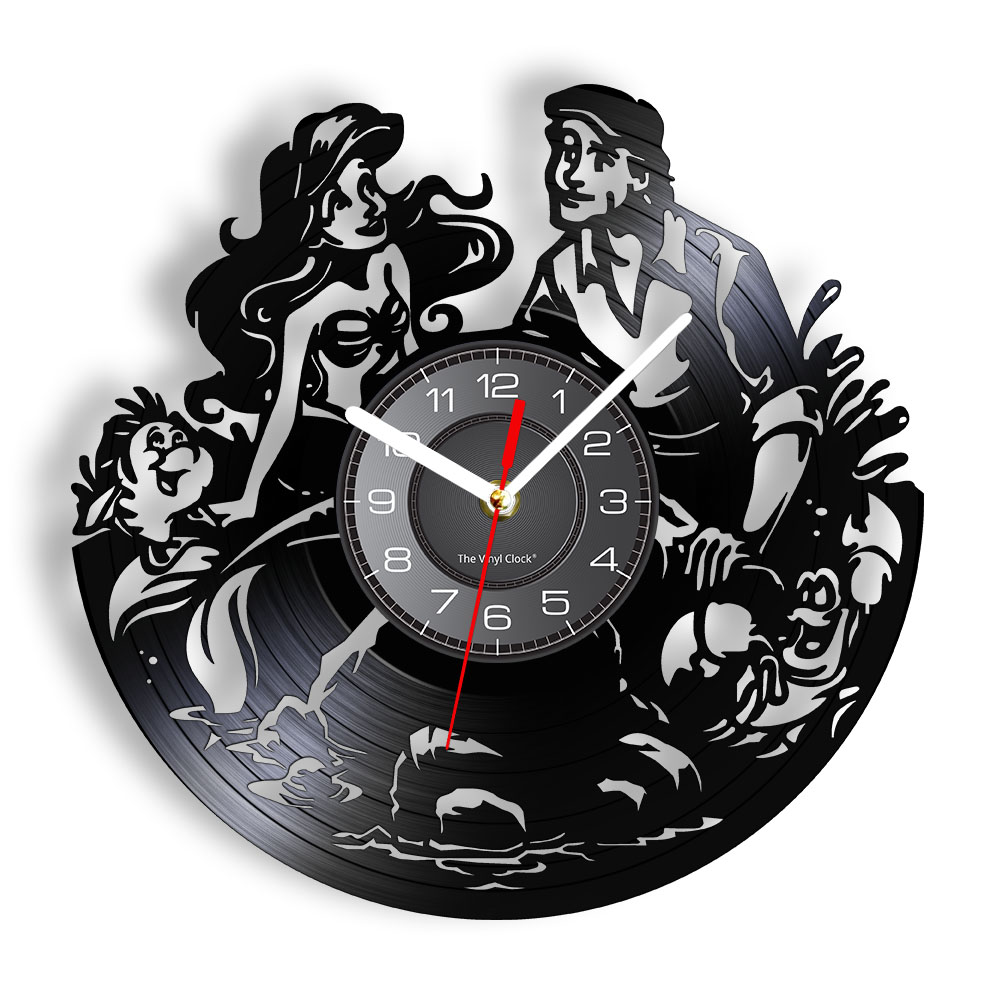 Home Decor Under 300 - Jam Dinding Piringan Hitam Vinyl Putri