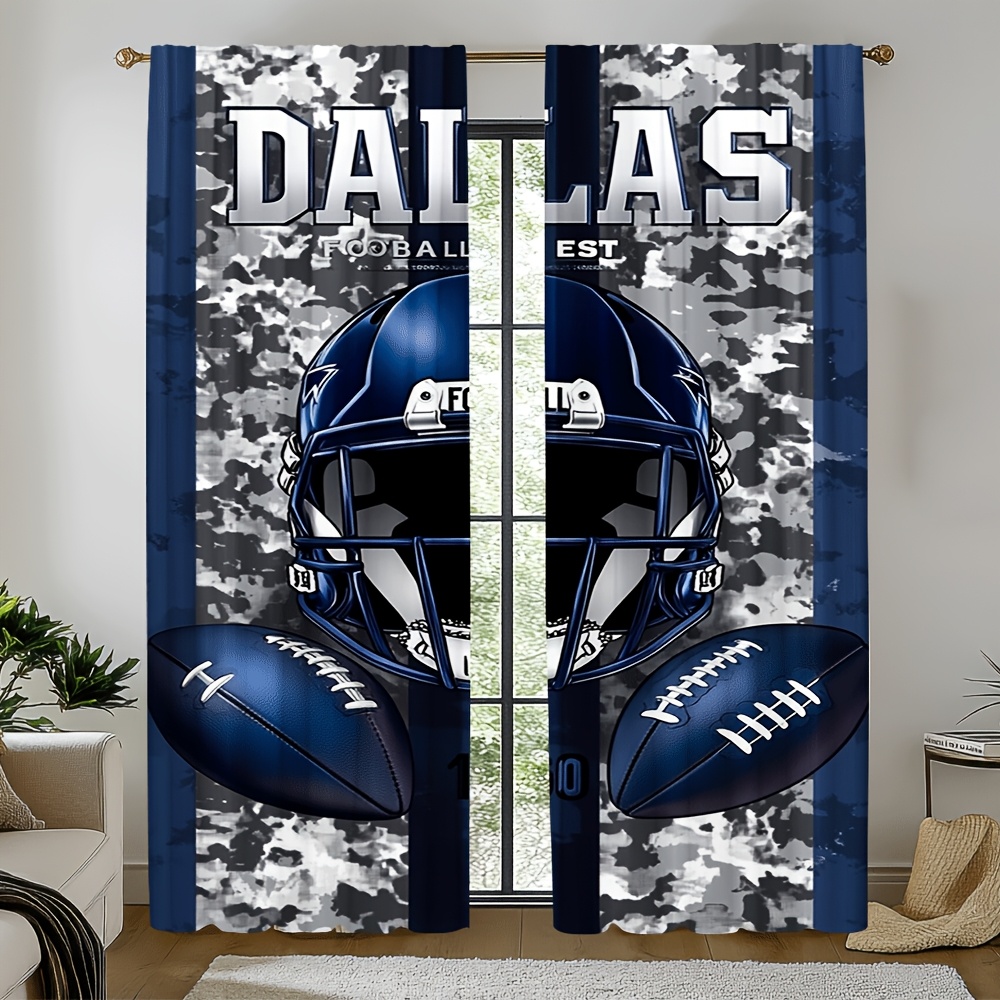 Home Decor Dallas - Tirai Pintu Sepak Bola Dallas 2