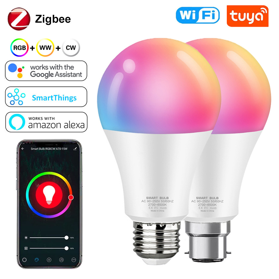 Home Decor Free App - Bohlam Lampu LED Pintar Zigbee 15W
