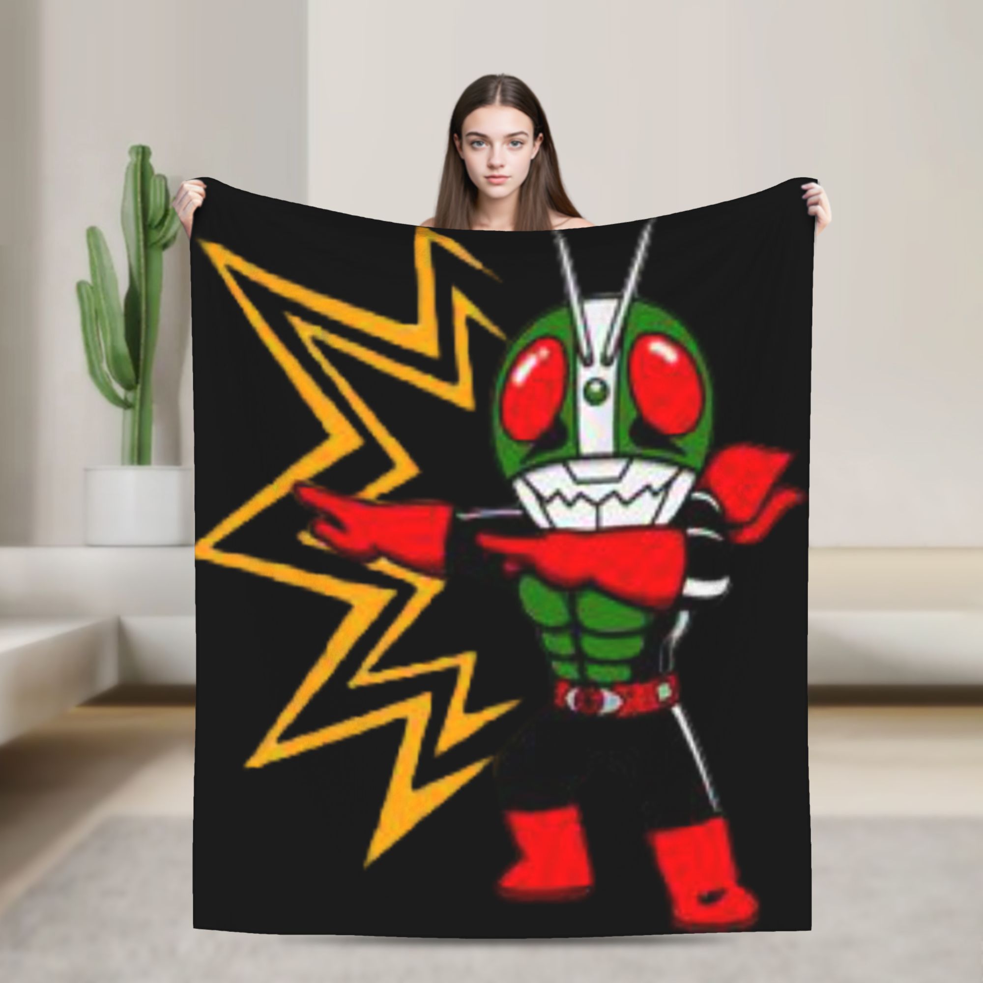 Home Decor Design Ideas - Selimut Kartun Kamen Rider Selimut Flanel