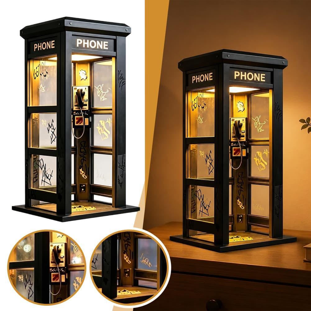 Home Decor Lighting - Lampu Meja Bentuk Telepon Kabin London
