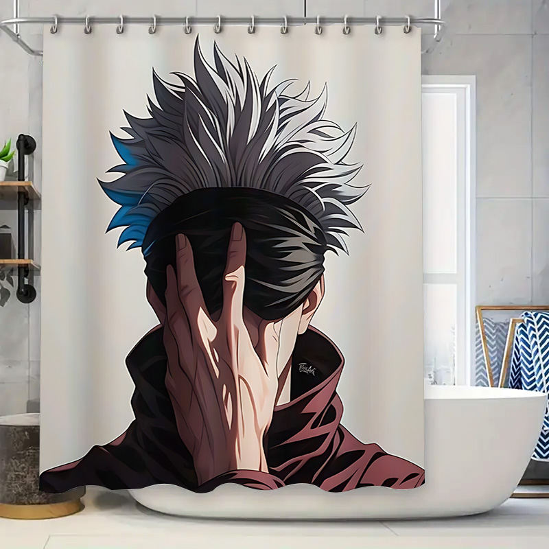 Home Decor Design Ideas - Tirai Mandi Gaya Anime Desain Unik
