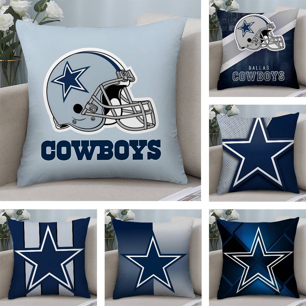 Home Decor Dallas - Rugby D-DallaS C-CowboyS Sarung Bantal Kain