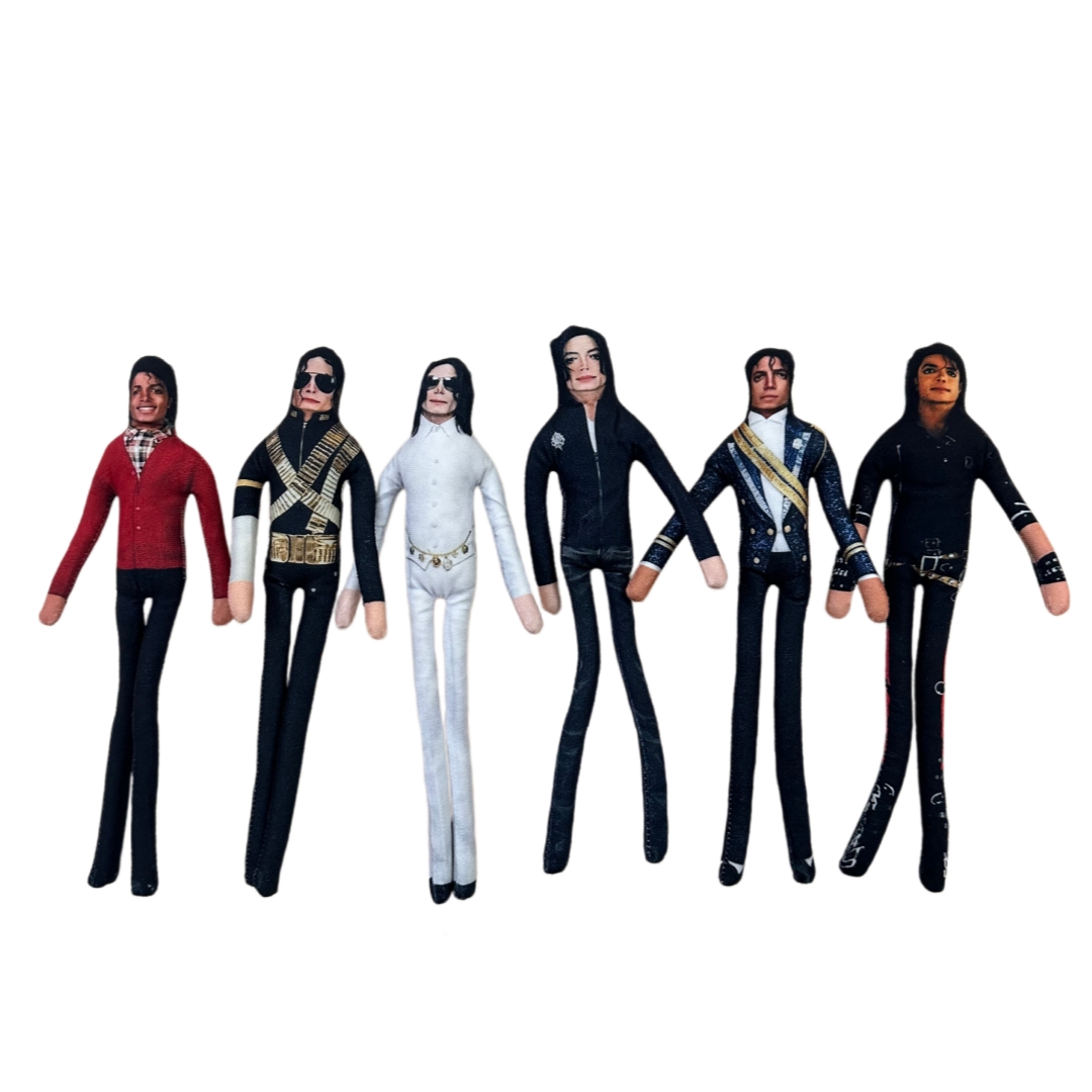 Home Decor Zone - 1-6 Buah Boneka Properti Cosplay Michael