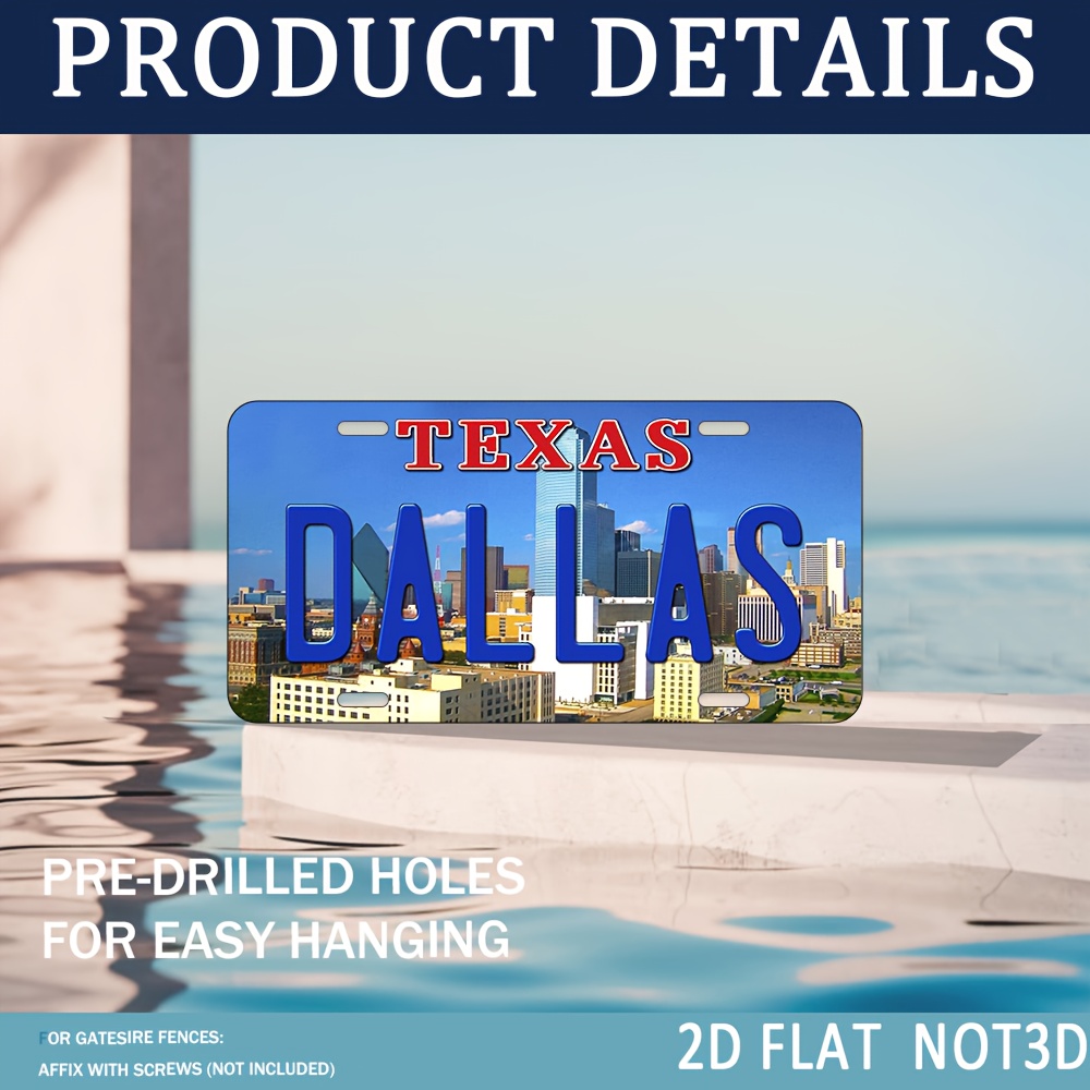 Home Decor Dallas - 2D Flat, 1 buah Papan Dinding