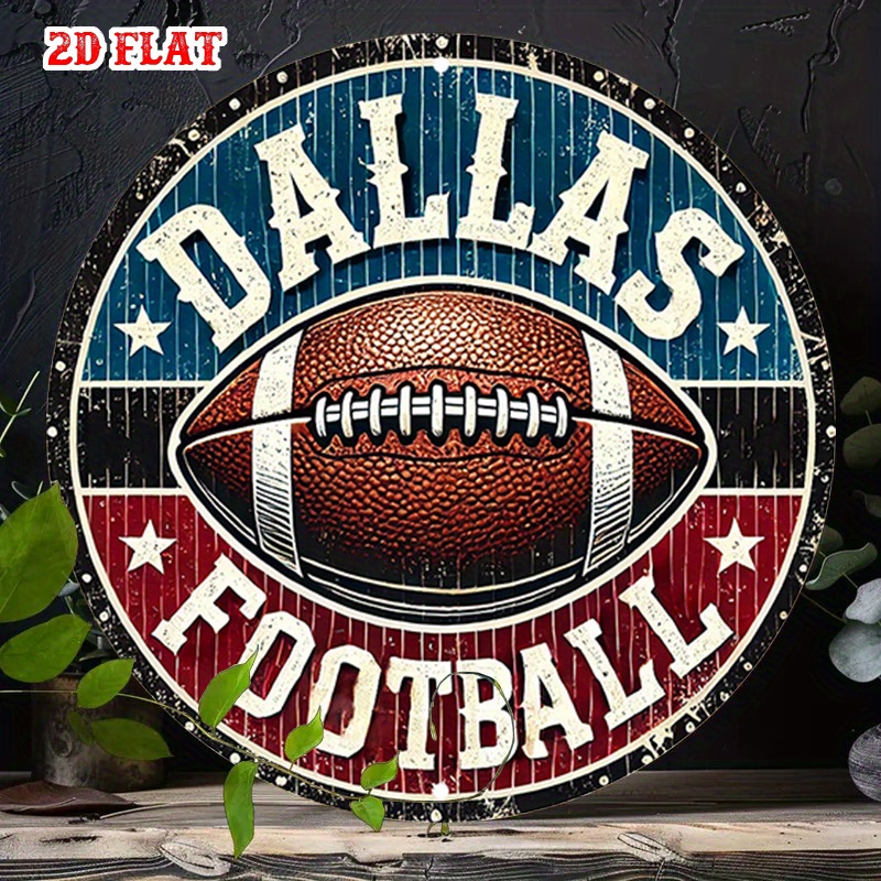 2D Flat, 1pc Dallas Football R - Home Decor Dallas ulasan dan harga