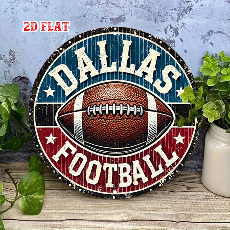 2D Flat, 1pc Dallas Football R - Home Decor Dallas ulasan dan harga