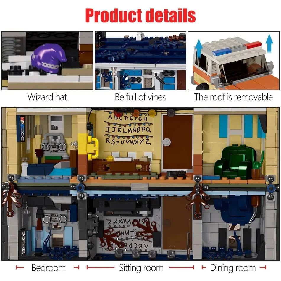 Model Bangunan Rumah Terbalik  - Home Decor Disney ulasan dan harga
