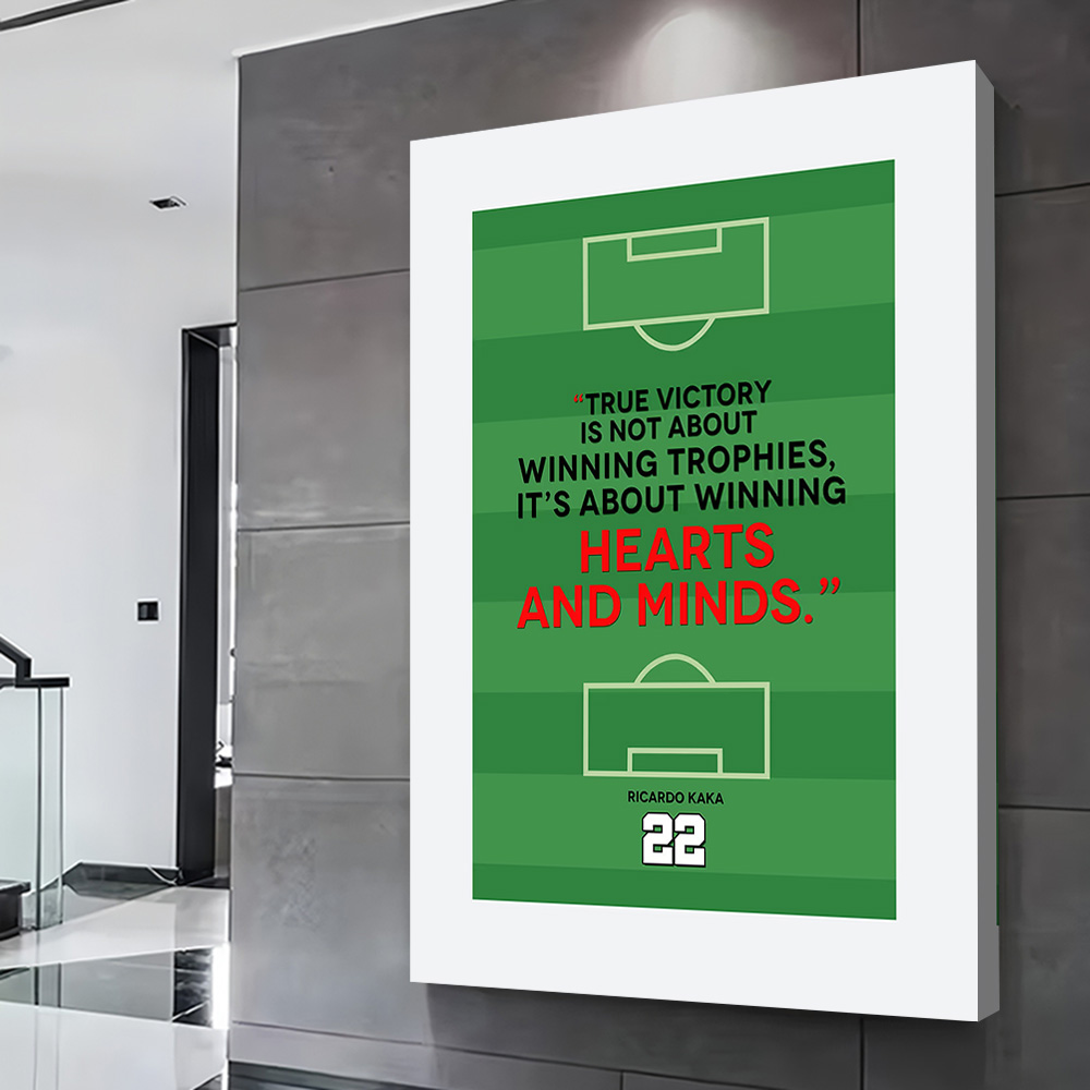 Ricardo Kaka Kutipan di Lapang - Home Decor Quotes On Wall ulasan dan harga
