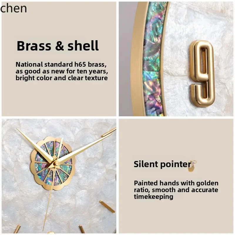 Jam dinding mewah TQH-i7.7 - r - Wall Clock Silent ulasan dan harga