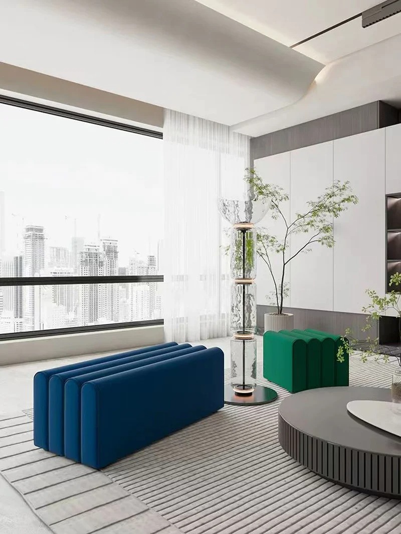 Sofa Ottoman Desain Nordik 202 - Home Decor Design Ideas ulasan dan harga