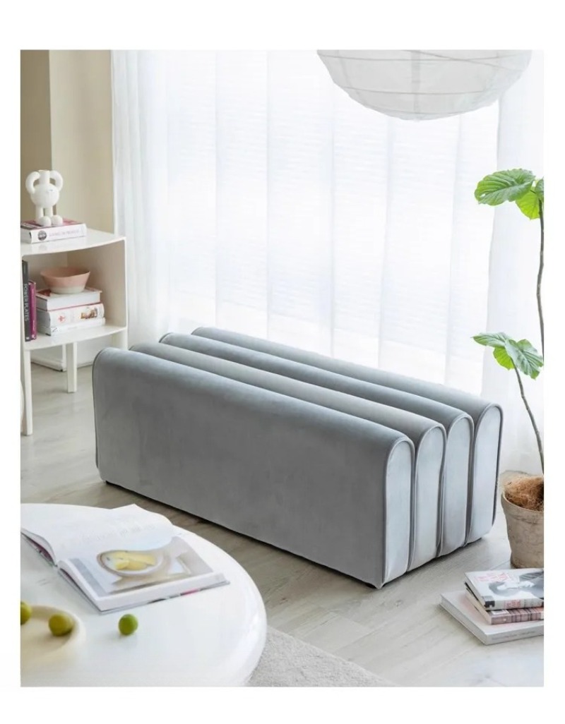 Sofa Ottoman Desain Nordik 202 - Home Decor Design Ideas ulasan dan harga
