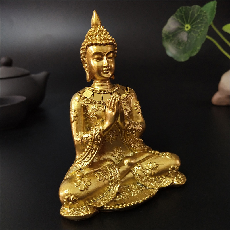 Patung Buddha Thailand Emas, D - Home Decor On Sale ulasan dan harga