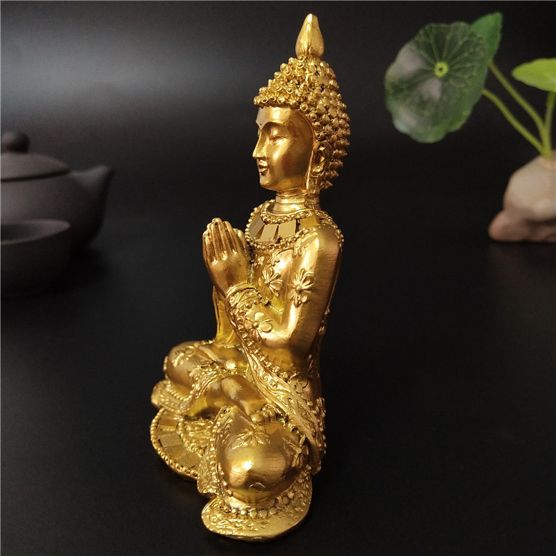 Patung Buddha Thailand Emas, D - Home Decor On Sale ulasan dan harga