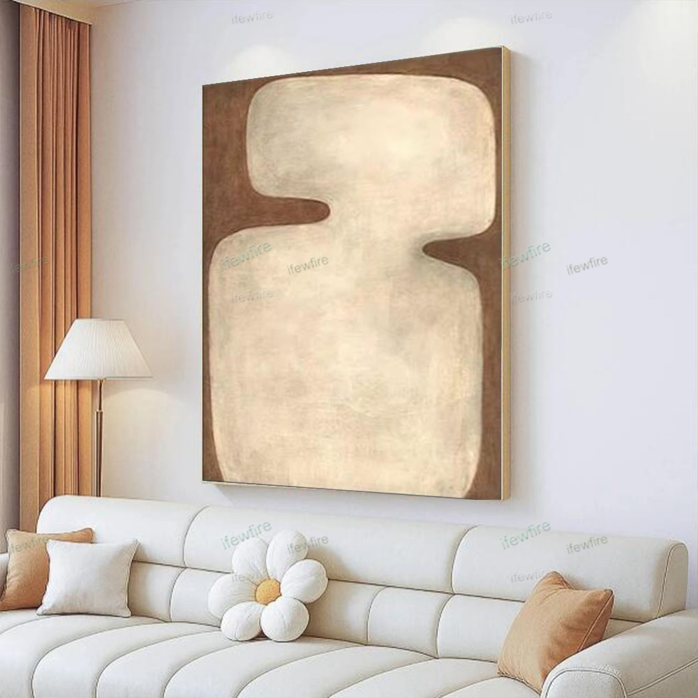 Lukisan Minyak Abstrak 100% Di - Home Decor Color Palettes ulasan dan harga