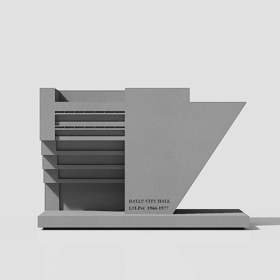 I M Pei Gedung Kota Dallas Mod - Home Decor Dallas ulasan dan harga