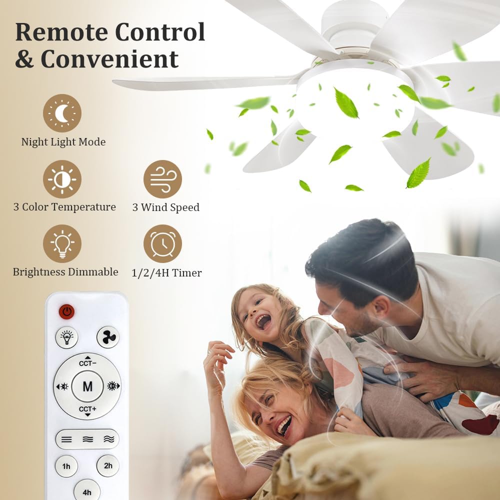 Lampu Kipas Soket dengan Remot - Home Decor Lighting ulasan dan harga