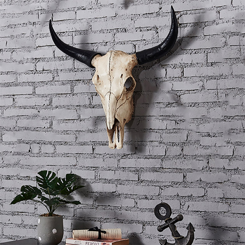 Dekorasi dinding tengkorak sap - Home Decor On Sale ulasan dan harga