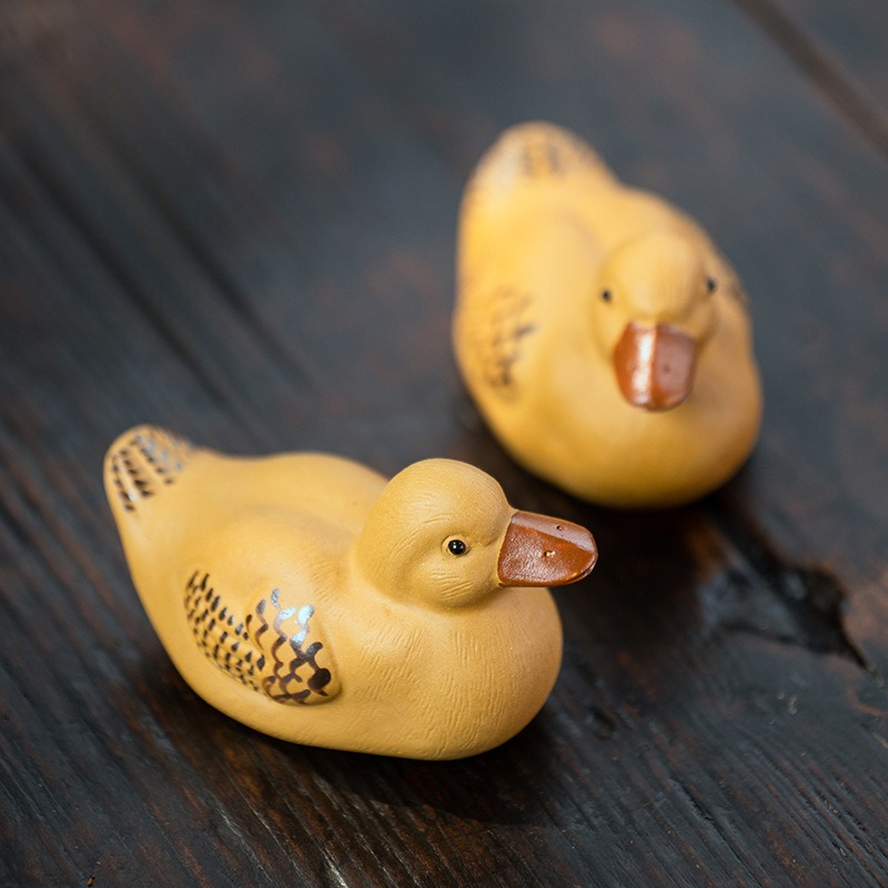 Patung Bebek Lucu Yixing Zisha - Home Decor Duck ulasan dan harga