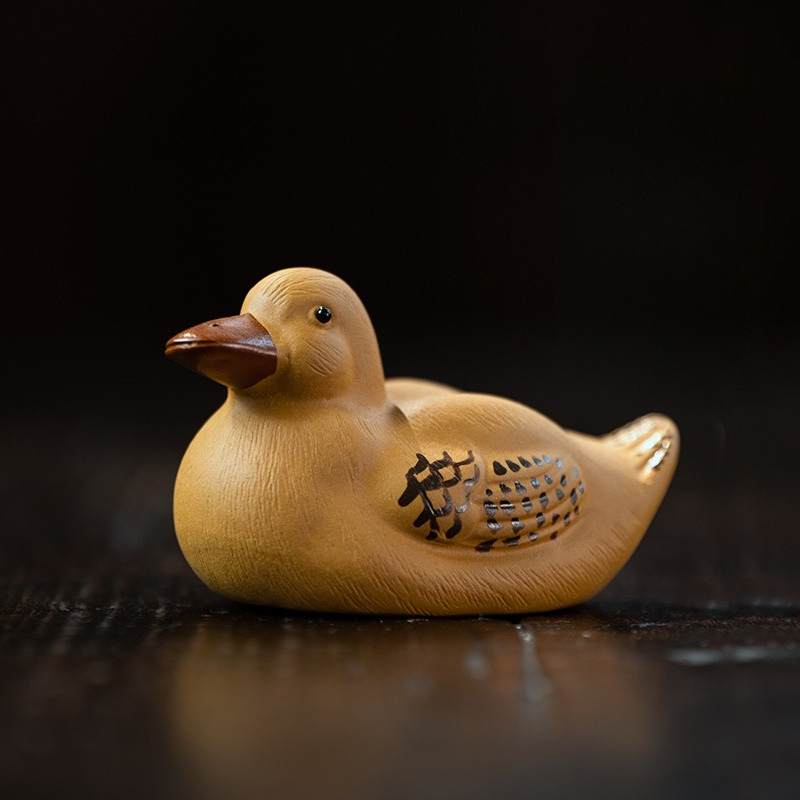 Patung Bebek Lucu Yixing Zisha - Home Decor Duck ulasan dan harga
