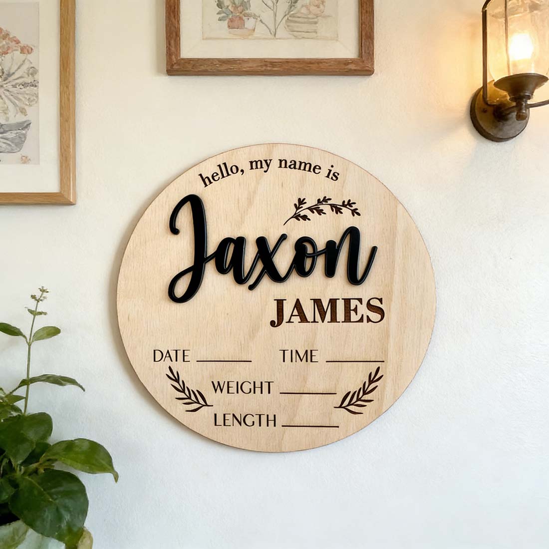 1 Buah Tanda Pengumuman Bayi K - Home Decor Inspo ulasan dan harga