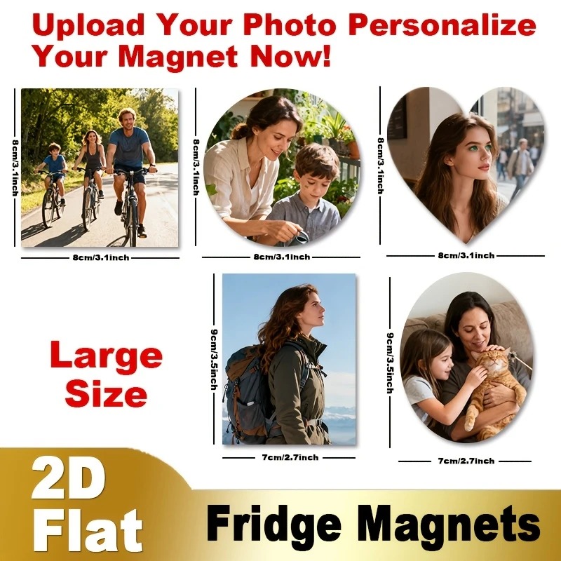 Magnet Kulkas Foto Kustom 2D D - Home Decor Inspo ulasan dan harga