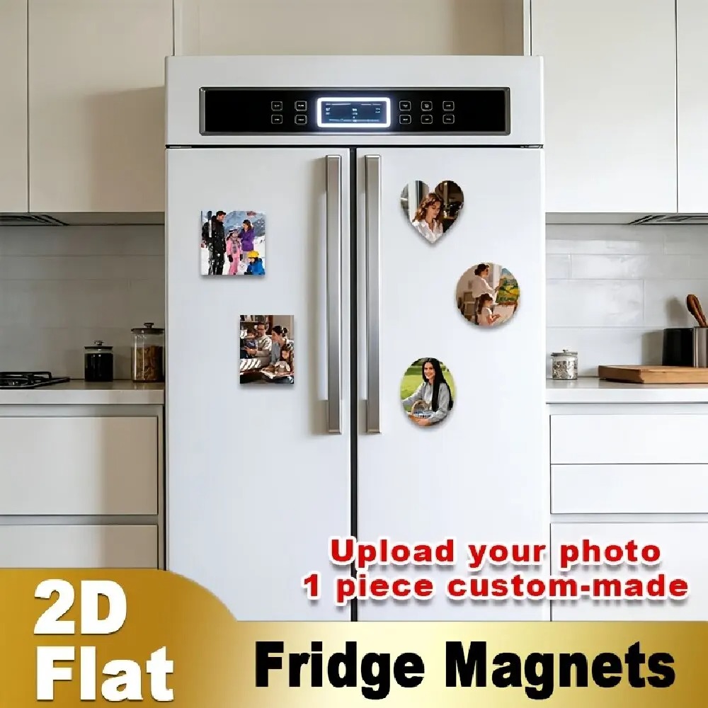Magnet Kulkas Foto Kustom 2D D - Home Decor Inspo ulasan dan harga