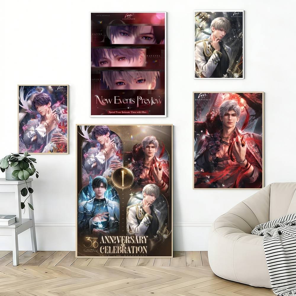 Poster Game LOVE AND DEEPSPACE - Xavier Home Decor ulasan dan harga