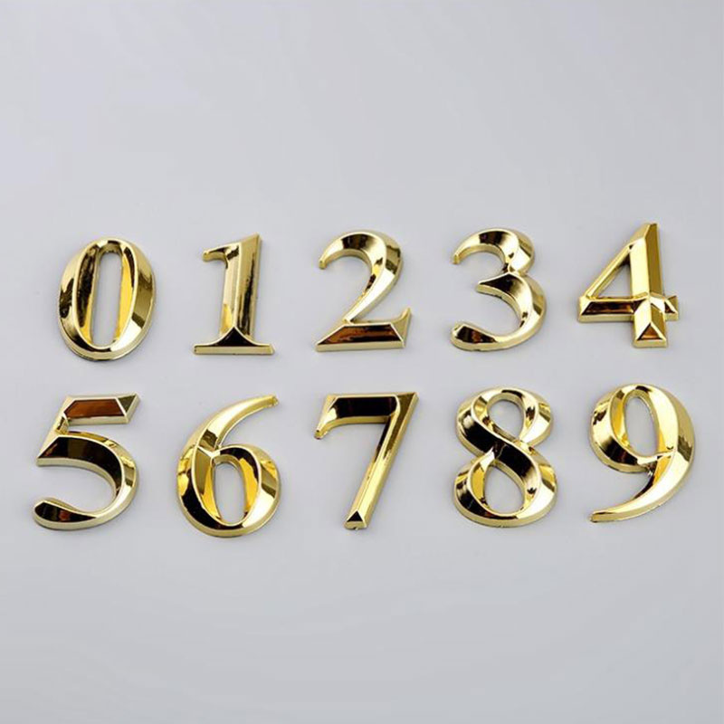Stiker rumah emas, Label pintu - Home Decor On Sale ulasan dan harga