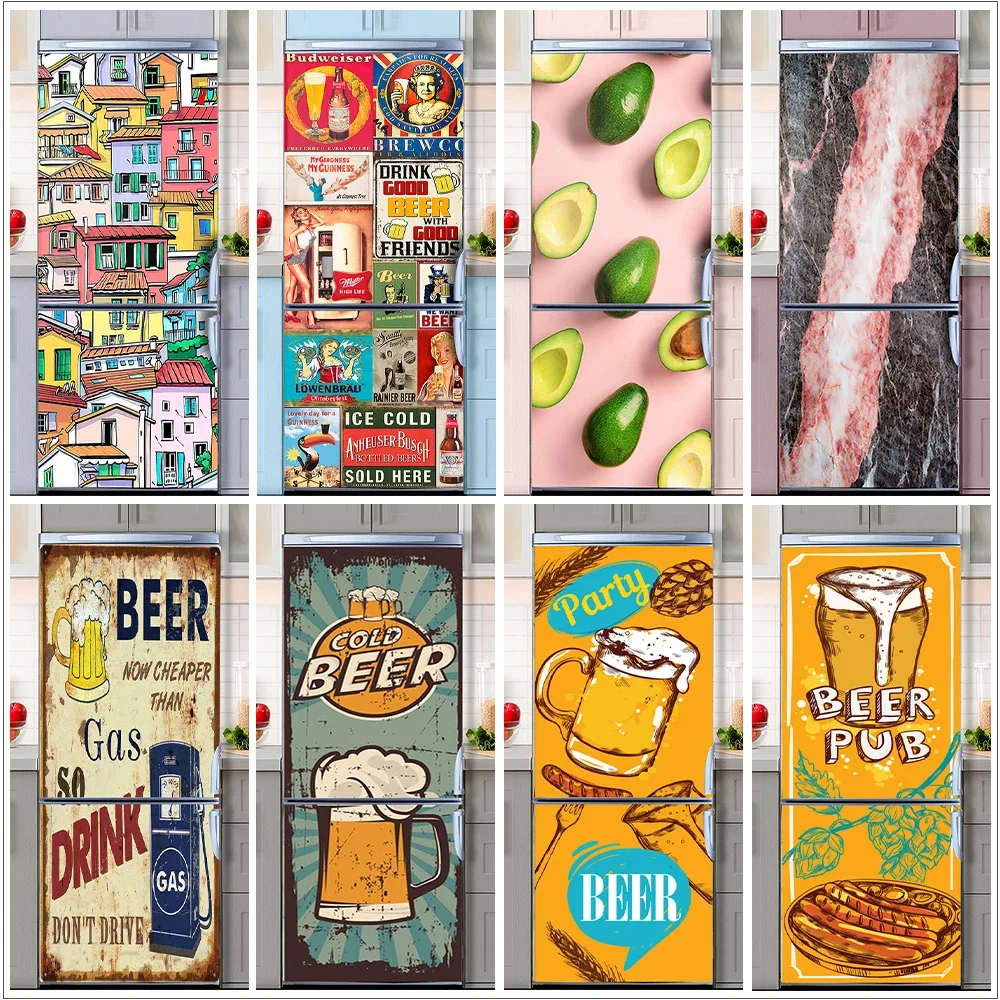 Stiker lukisan pintu kulkas, s - Home Decor On Sale ulasan dan harga