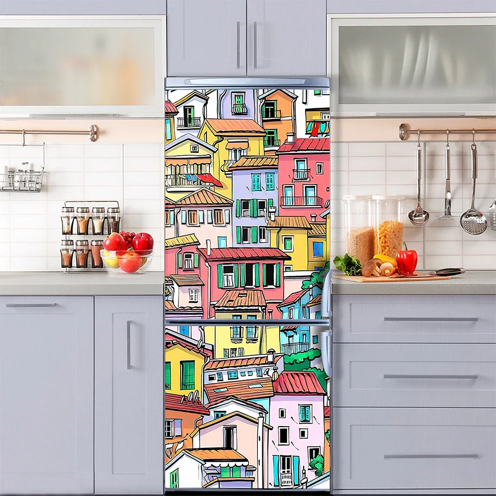 Stiker lukisan pintu kulkas, s - Home Decor On Sale ulasan dan harga