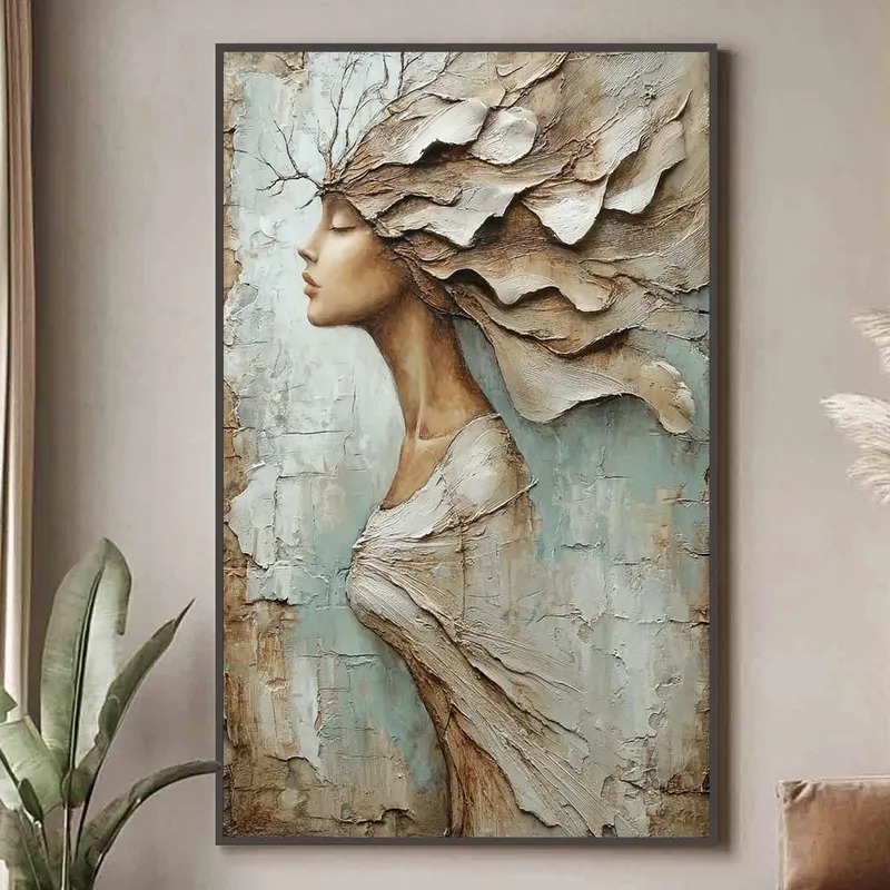 Set Seni Dinding Kanvas Bertek - Home Decor Color Palettes ulasan dan harga
