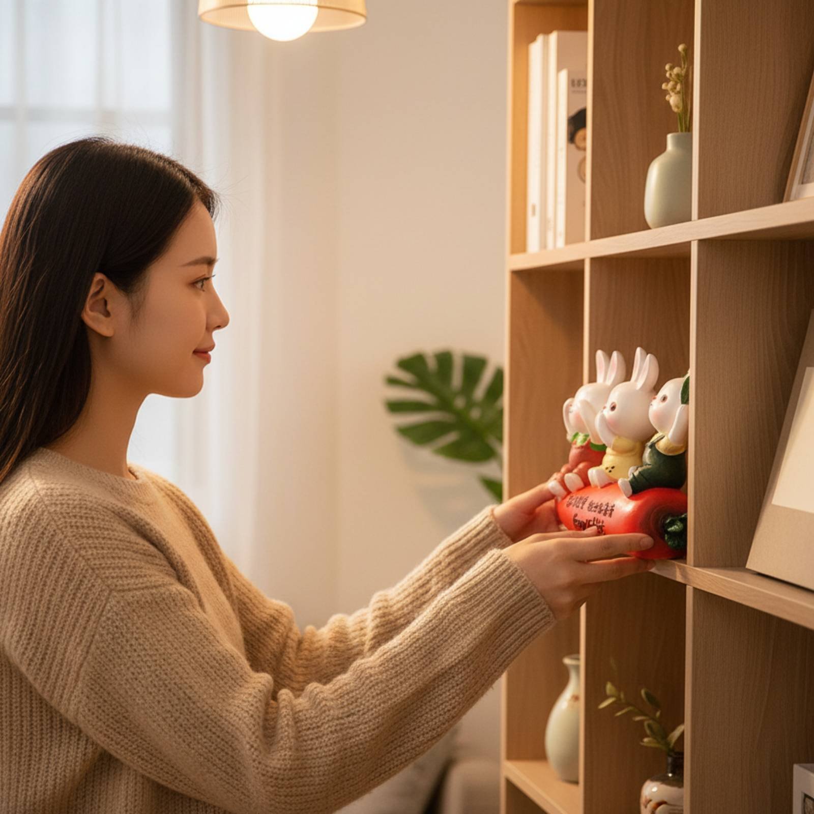 Patung Kelinci Resin Desain Er - Home Decor Design Ideas ulasan dan harga