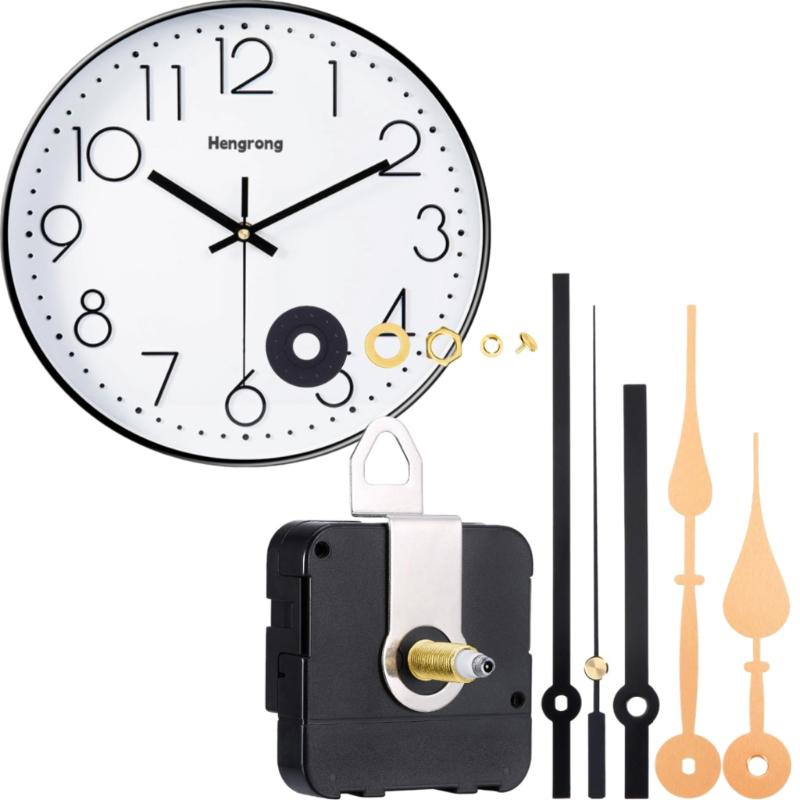 1 Set Jam Dinding Mekanis DIY, - Wall Clock Silent ulasan dan harga
