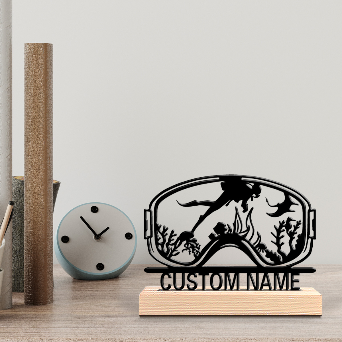 1pc Dekorasi Dinding Kayu Cust - Home Decor Zone ulasan dan harga