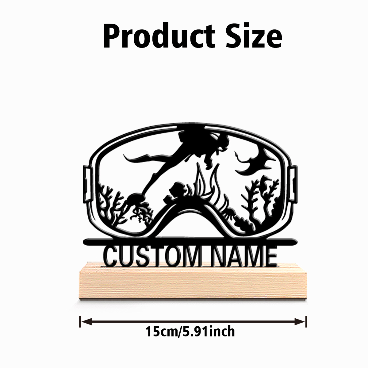 1pc Dekorasi Dinding Kayu Cust - Home Decor Zone ulasan dan harga