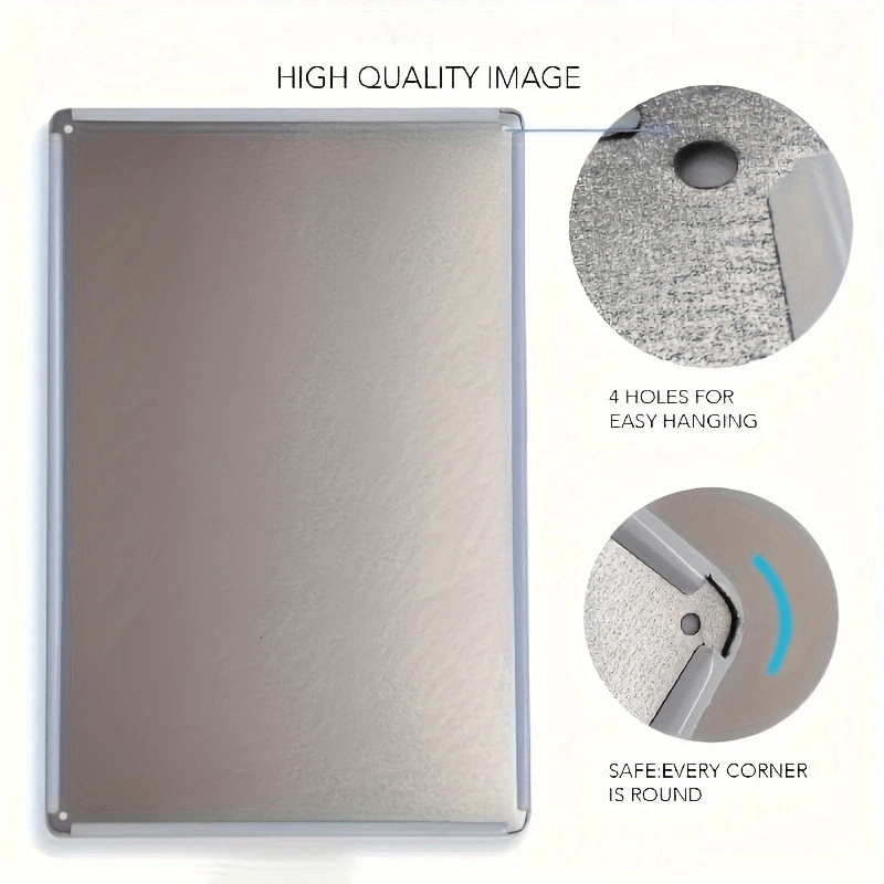 CIFBUY Seni Dinding Aluminium  - Home Decor Vintage ulasan dan harga