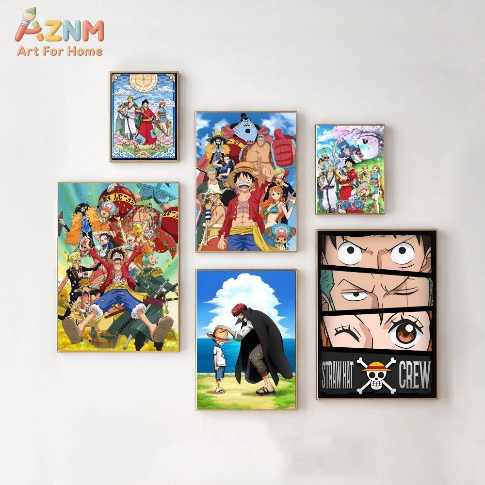 AZNM One Piece Cetak Kanvas Ta - Geometric Wall Art ulasan dan harga