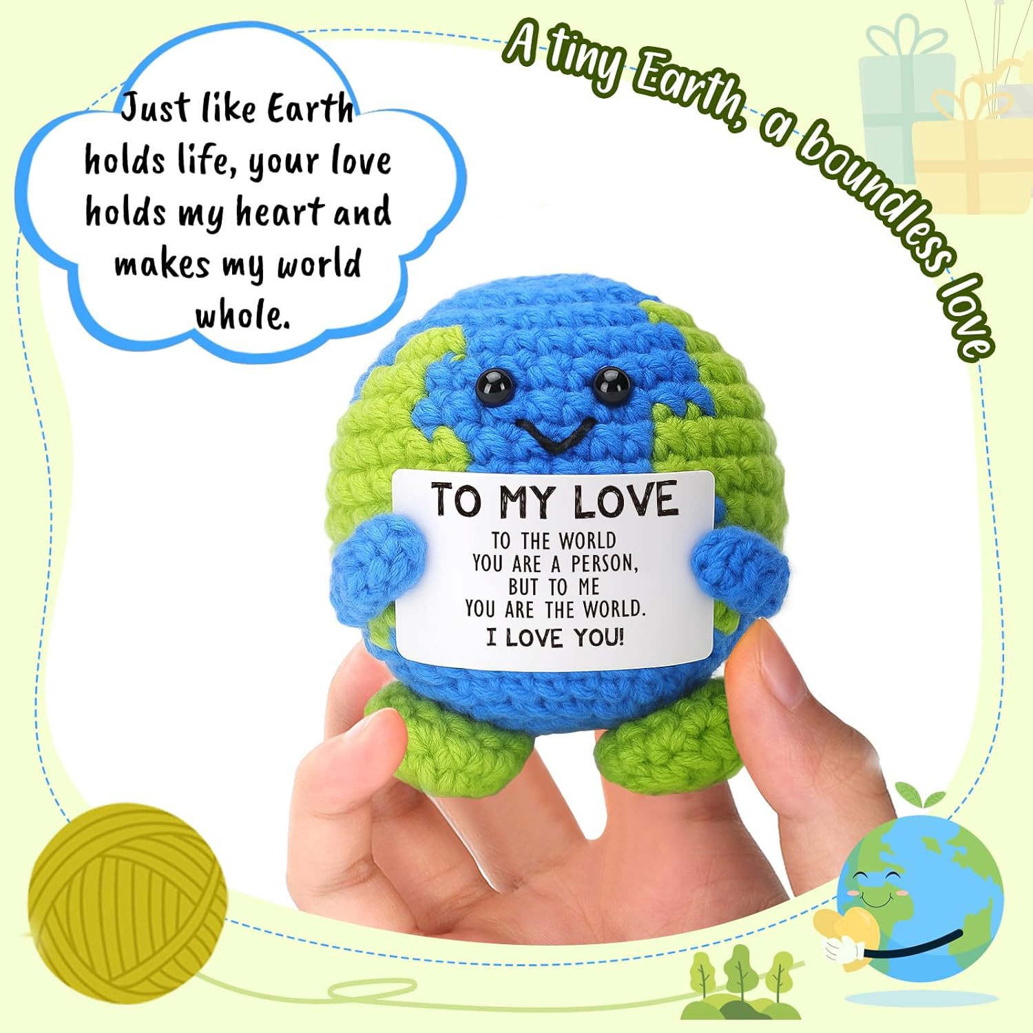 Boneka Rajut Energi Positif, B - Home Decor Duck ulasan dan harga