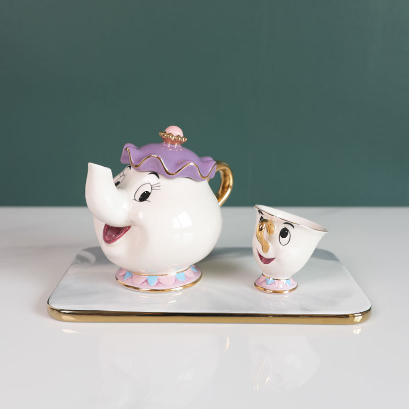 Teko Teh Kartun Beauty And The - Home Decor Disney ulasan dan harga
