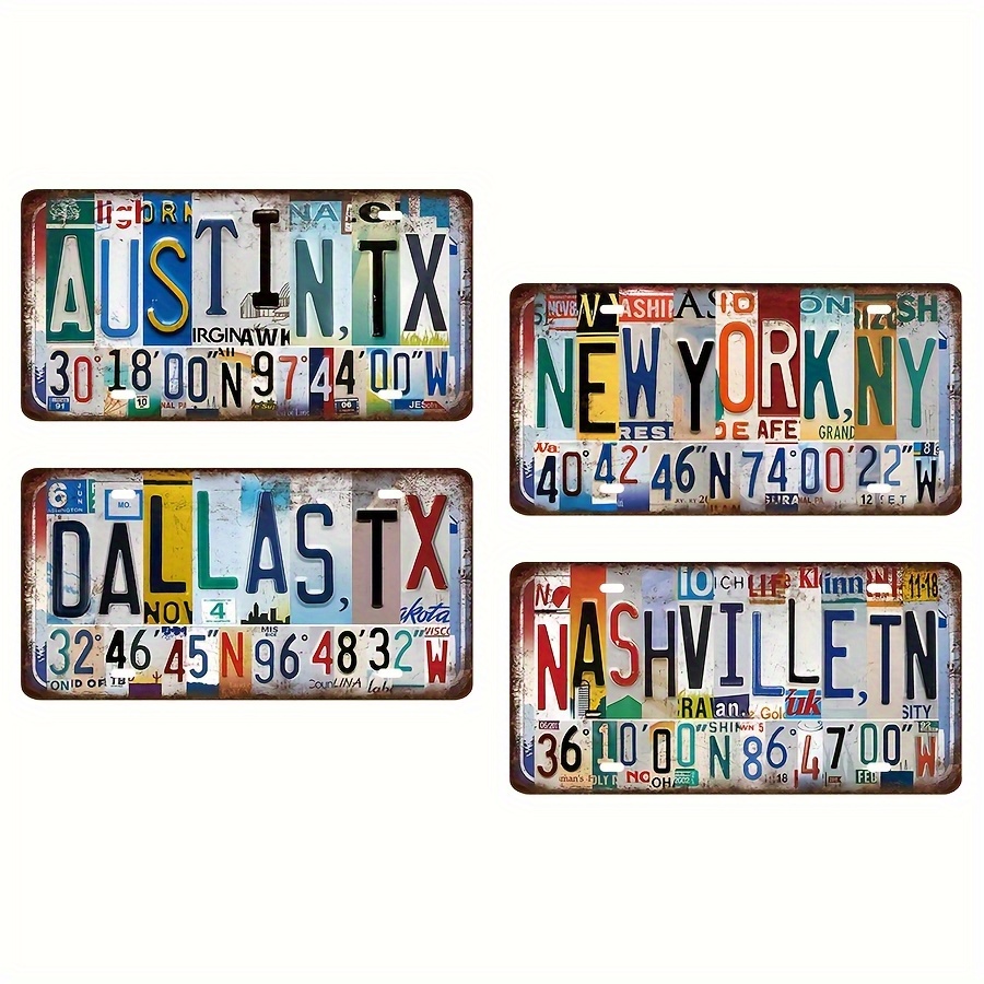 Plakat Dinding Logam 2D, Berga - Home Decor Dallas ulasan dan harga